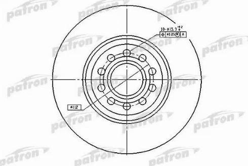 Patron PBD4262 - Спирачен диск vvparts.bg