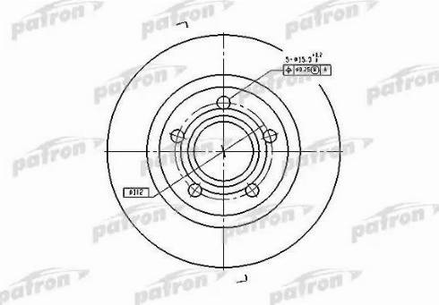 Patron PBD4239 - Спирачен диск vvparts.bg