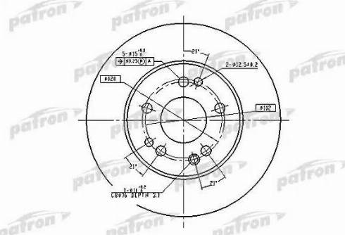 SEBRO 5050 - Спирачен диск vvparts.bg