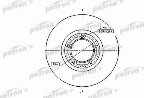 Patron PBD1622 - Спирачен диск vvparts.bg