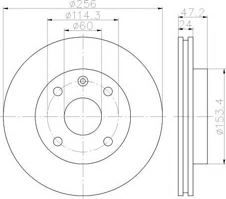 Patron PBD7218 - Спирачен диск vvparts.bg