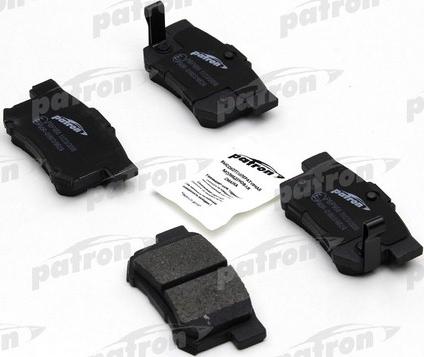 Patron PBP956 - Комплект спирачно феродо, дискови спирачки vvparts.bg