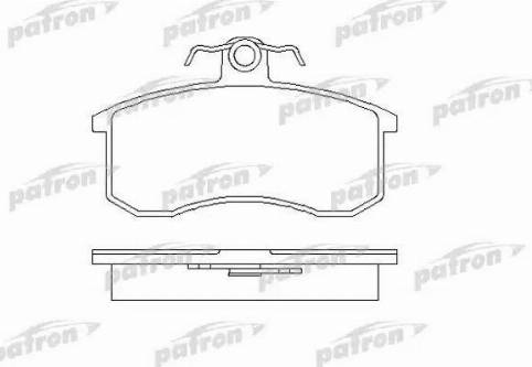 Patron PBP527 - Комплект спирачно феродо, дискови спирачки vvparts.bg