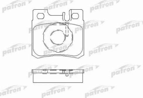 Patron PBP644 - Комплект спирачно феродо, дискови спирачки vvparts.bg