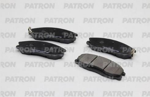 Patron PBP1605KOR - Комплект спирачно феродо, дискови спирачки vvparts.bg