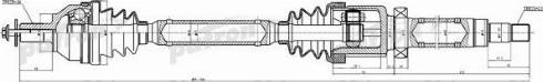 Patron PDS0381 - Полуоска vvparts.bg