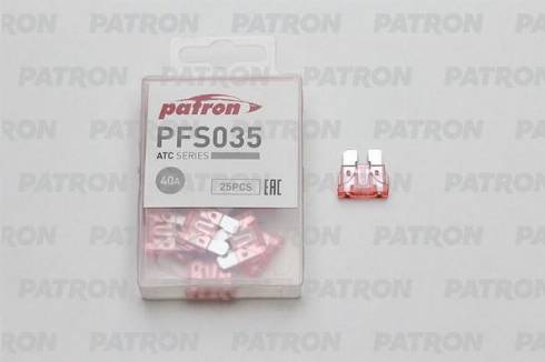 Patron PFS035 - Осигурител (предпазител) vvparts.bg