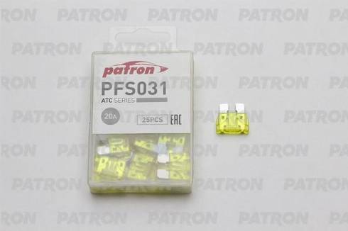 Patron PFS031 - Осигурител (предпазител) vvparts.bg