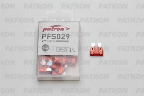 Patron PFS029 - Осигурител (предпазител) vvparts.bg