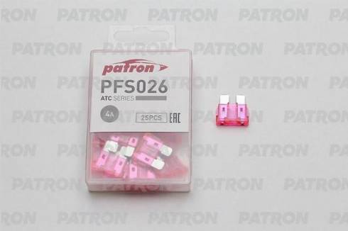 Patron PFS026 - Осигурител (предпазител) vvparts.bg