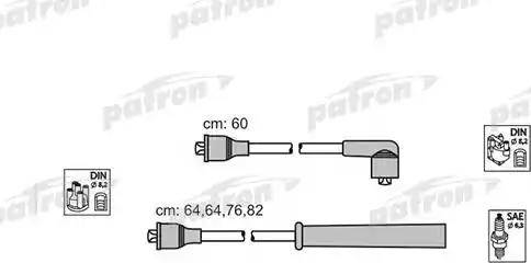 Patron PSCI1007 - Комплект запалителеи кабели vvparts.bg