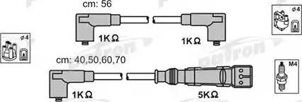 Patron PSCI1017 - Комплект запалителеи кабели vvparts.bg