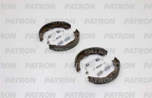 Patron PSP197 - Комплект спирачна челюст, ръчна спирачка vvparts.bg