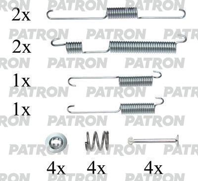 Patron PSRK0153 - Комплект принадлежности, спирани челюсти vvparts.bg