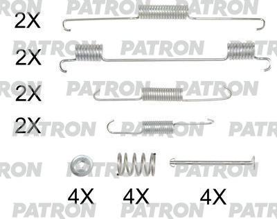 Patron PSRK0116 - Комплект принадлежности, спирани челюсти vvparts.bg