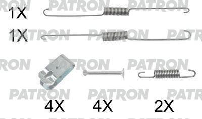 Patron PSRK0246 - Комплект принадлежности, спирани челюсти vvparts.bg