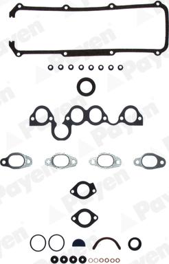 Payen DD501 - Комплект гарнитури, цилиндрова глава vvparts.bg