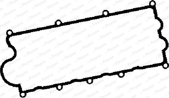 Payen JM5197 - Гарнитура, капак на цилиндрова глава vvparts.bg