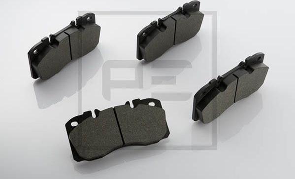 PE Automotive 086.315-50A - Комплект спирачно феродо, дискови спирачки vvparts.bg