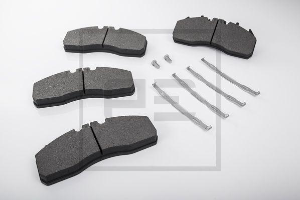 PE Automotive 086.330-00A - Комплект спирачно феродо, дискови спирачки vvparts.bg