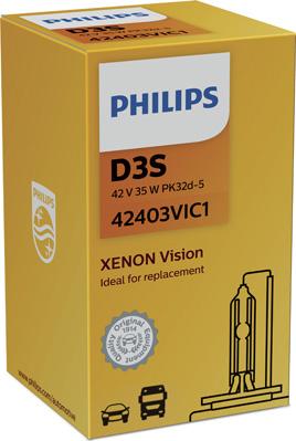 PHILIPS 42403VIC1 - Крушка с нагреваема жичка, фар за дълги светлини vvparts.bg