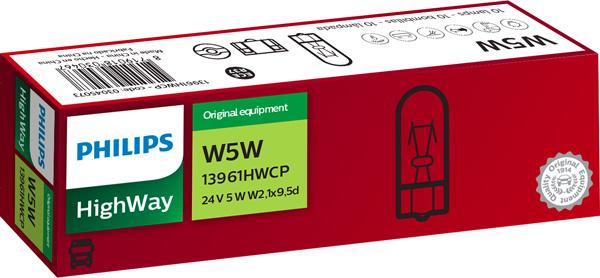 PHILIPS 13961HWCP - Крушка с нагреваема жичка, мигачи vvparts.bg