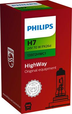 PHILIPS 13972HWC1 - Крушка с нагреваема жичка, фар за дълги светлини vvparts.bg