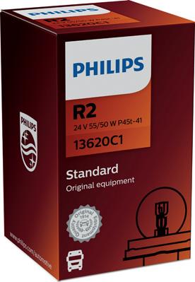 PHILIPS 13620C1 - Крушка с нагреваема жичка, фар за дълги светлини vvparts.bg