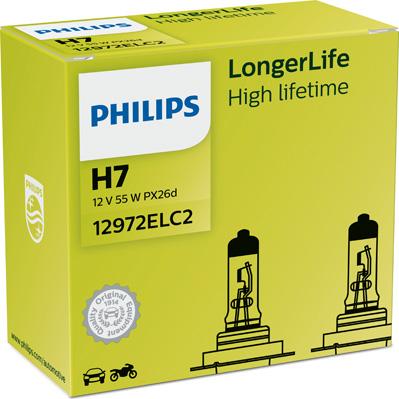 PHILIPS 12972ELC2 - Крушка с нагреваема жичка, фар за дълги светлини vvparts.bg