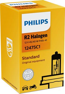 PHILIPS 12475C1 - Крушка с нагреваема жичка, фар за дълги светлини vvparts.bg