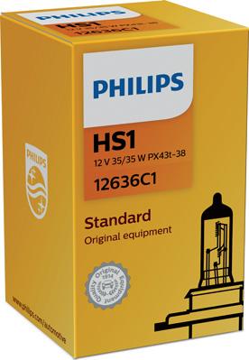 PHILIPS 12636C1 - Крушка с нагреваема жичка, фар за дълги светлини vvparts.bg