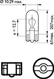 PHILIPS 12256B2 - Крушка с нагреваема жичка, мигачи vvparts.bg