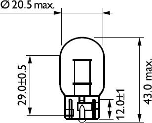 PHILIPS 12065CP - Крушка с нагреваема жичка, мигачи vvparts.bg