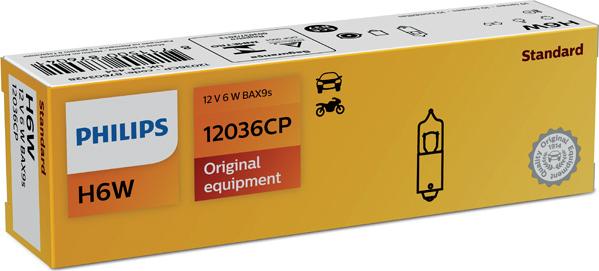 PHILIPS 12036CP - Крушка с нагреваема жичка, мигачи vvparts.bg