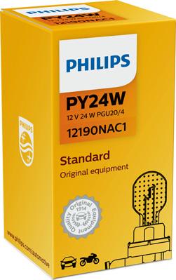 PHILIPS 12190NAC1 - Крушка с нагреваема жичка, мигачи vvparts.bg