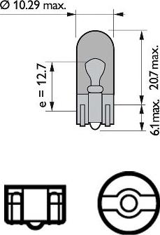 PHILIPS 12396NAB2 - Крушка с нагреваема жичка, мигачи vvparts.bg