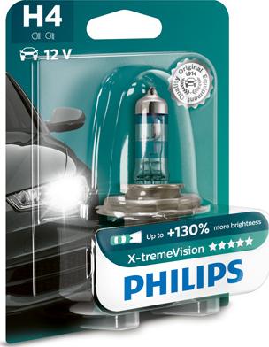 PHILIPS 12342XV+B1 - Крушка с нагреваема жичка, фар за дълги светлини vvparts.bg