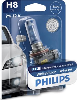 PHILIPS 12360WHVB1 - Крушка с нагреваема жичка, фар за дълги светлини vvparts.bg