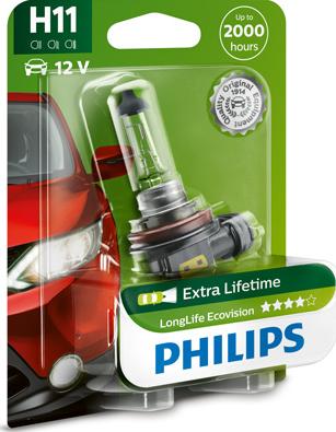 PHILIPS 12362LLECOB1 - Крушка с нагреваема жичка, фар за дълги светлини vvparts.bg