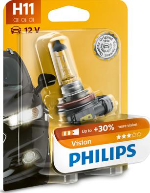 PHILIPS 12362PRB1 - Крушка с нагреваема жичка, фар за дълги светлини vvparts.bg