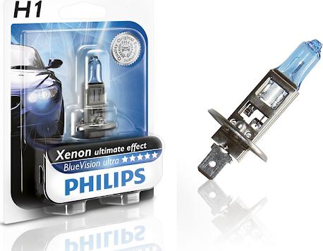 PHILIPS 12258BVUB1 - Крушка с нагреваема жичка, фар за осветяване при завиване vvparts.bg