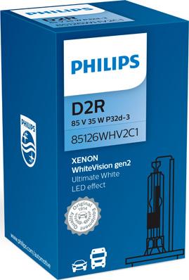 PHILIPS 85126WHV2C1 - Крушка с нагреваема жичка, фар за дълги светлини vvparts.bg