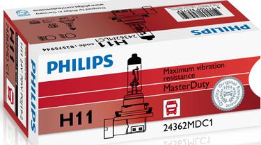 PHILIPS 24362MDC1 - Крушка с нагреваема жичка, фар за дълги светлини vvparts.bg