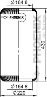 Phoenix 2 E 23 - Маншон, въздушно окачване vvparts.bg