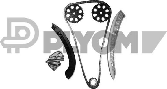 PLYOM P462411 - Комплект ангренажна верига vvparts.bg