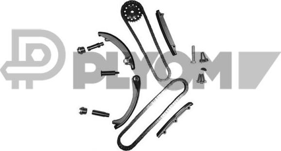 PLYOM P481217 - Комплект ангренажна верига vvparts.bg