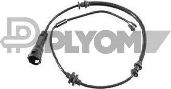 PLYOM P482537 - Предупредителен контактен сензор, износване на накладките vvparts.bg