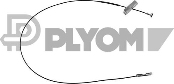 PLYOM P069100 - Жило, ръчна спирачка vvparts.bg