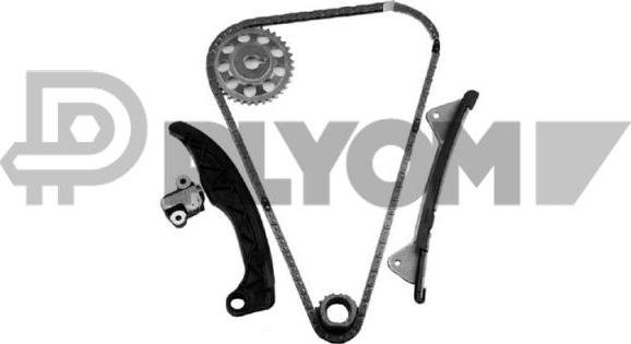 PLYOM P031430 - Комплект ангренажна верига vvparts.bg