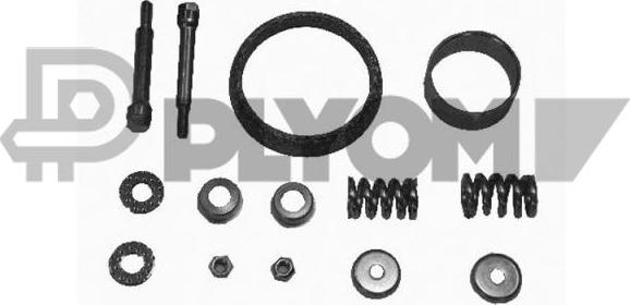 PLYOM P031264 - Комплект гарнитури, изпускателна система vvparts.bg